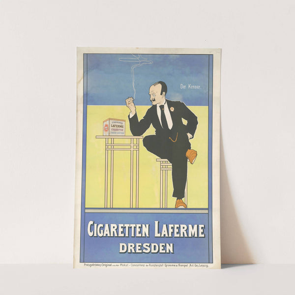 Cigaretten Laferme (1896) by Fritz Rehm