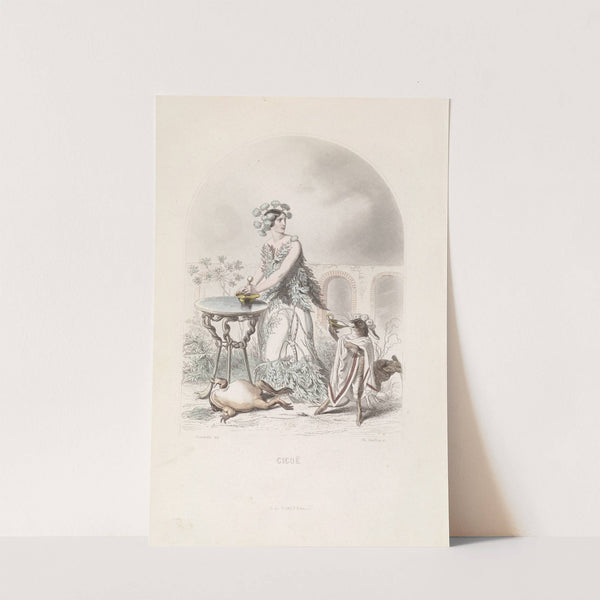 Ciguë by J. J. Grandville