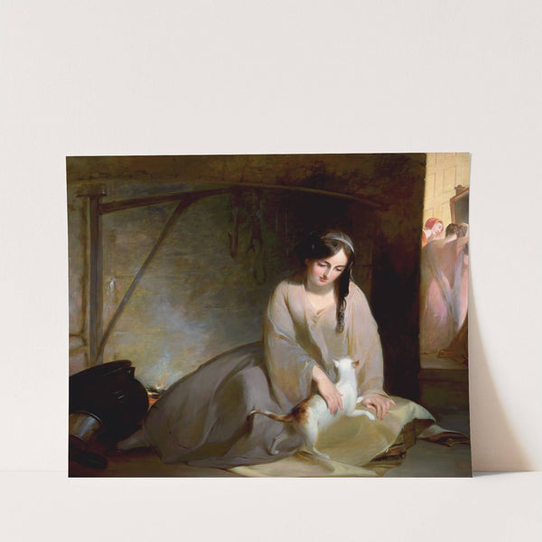 Cinderella at the Kitchen Fire by Thomas Sully