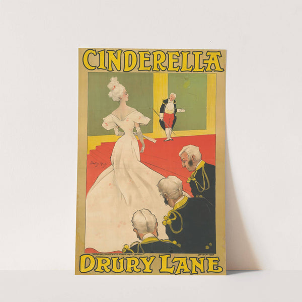 Cinderella. Drury Lane (1896) by Dudley Hardy