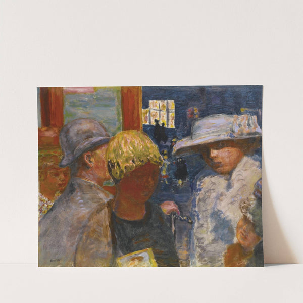 Cinq personnages by Pierre Bonnard