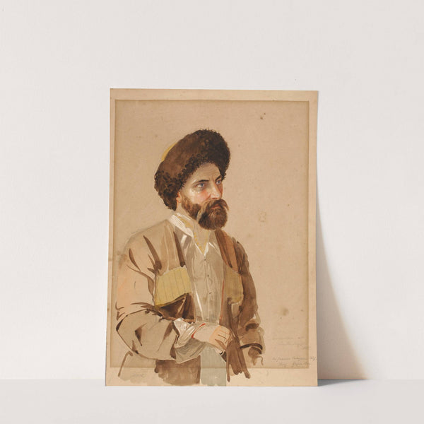 Circassian at Constantinople (1845) by Miner Kilbourne Kellogg