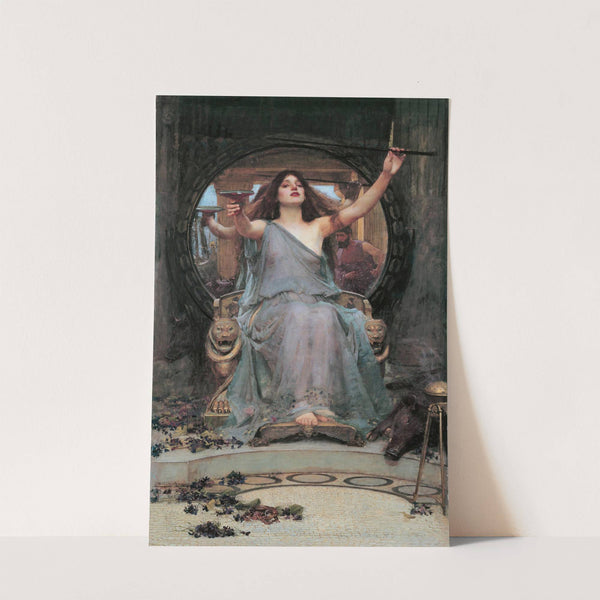 Circe Offering the Cup to Odysseus by John William Waterhouse