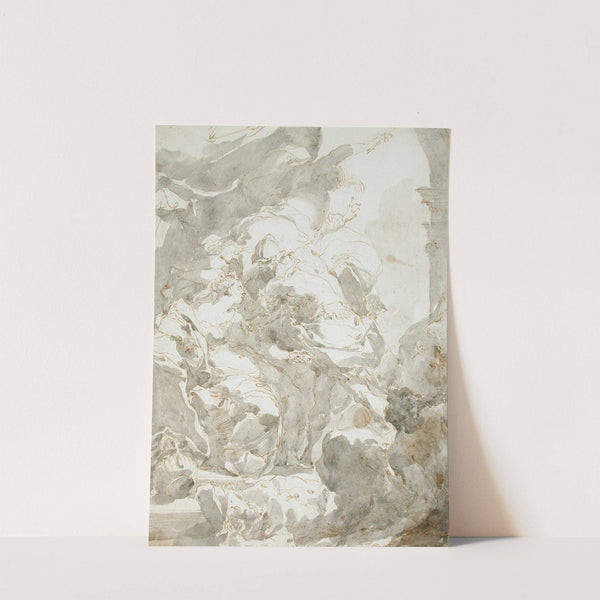 Circe, Ulysses, and Mercury (circa 1766) by Gaetano Gandolfi