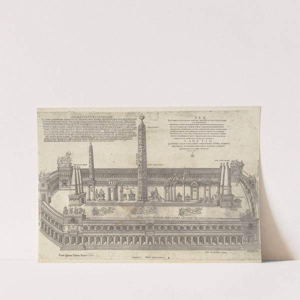 Circi Maximi Descriptionem by Nicolas Beatrizet