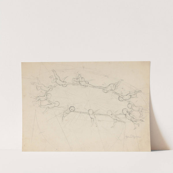 Circle of Dancing Putti (1898) by Hans Thoma