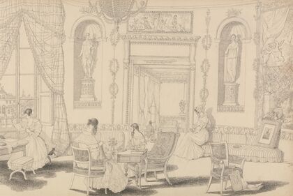 Circular Boudoir in Casino Pecori