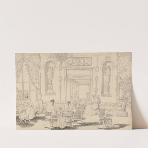 Circular Boudoir in Casino Pecori by Sir Charles D'Oyly