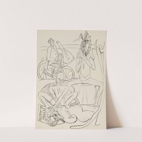 Circus (1946) by Max Beckmann