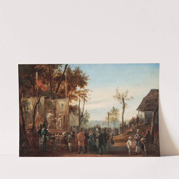 Circus in Saska Kępa by Franciszek Kostrzewski