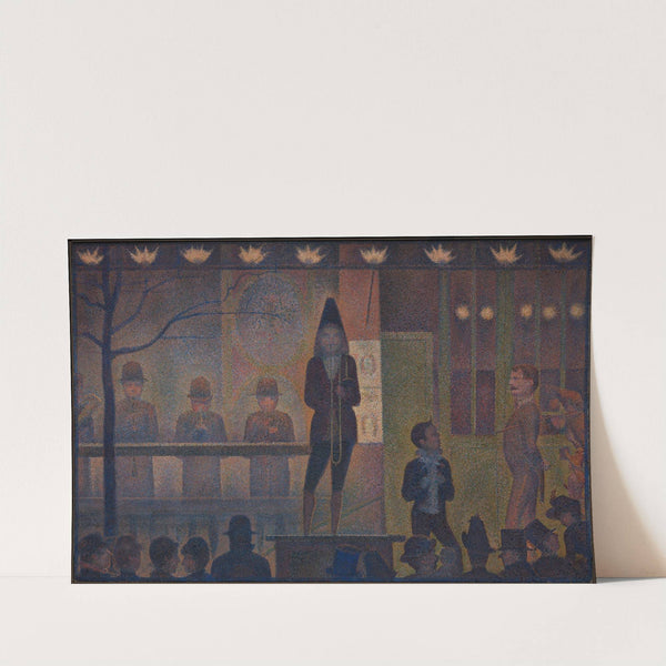 Circus Sideshow (Parade de cirque) (1887–88) by Georges Seurat
