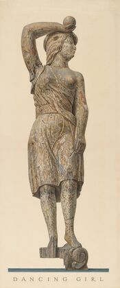 Circus Wagon Figure – Dancing Girl