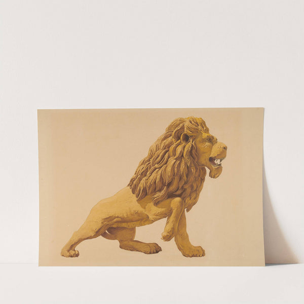 Circus Wagon Lion by Howard Weld