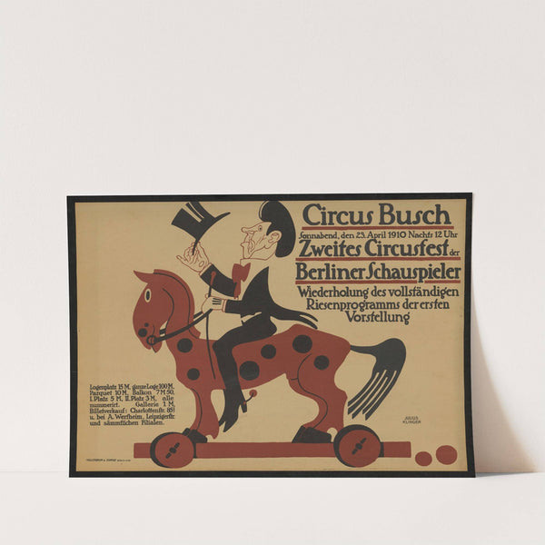 Circusfest der Berliner Schauspieler (1910) by Julius Klinger