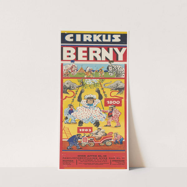 Cirkus Berny 1800-1903 (1965) by Oscar Knudsen