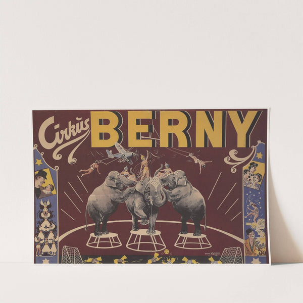 Cirkus Berny 1956 (1956) by Oscar Knudsen
