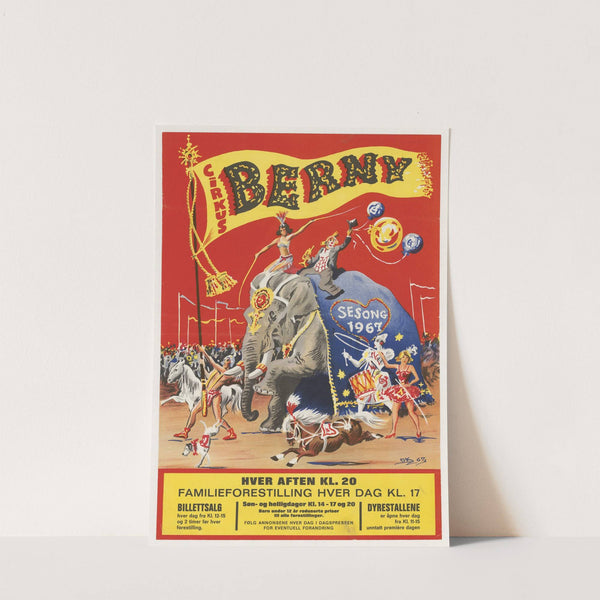 Cirkus Berny – sesong 1967 (1967) by Oscar Knudsen