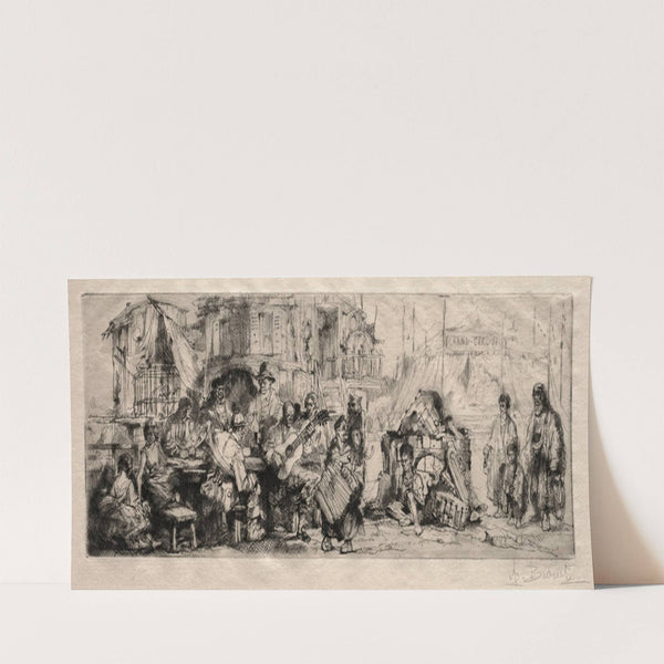 Cirque Ambulant (before 1925) by Auguste Brouet