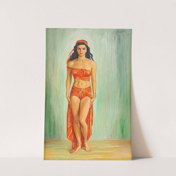 Cissi Olsson som Anitra i Peer Gynt by Nils Dardel