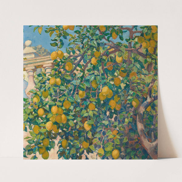 Citronniers à La Mortola (1921) by Theo van Rysselberghe