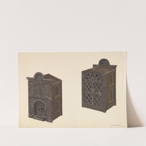 City Bank Toy Bank by William O. Fletcher