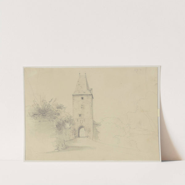 City gate by Jakob Becker