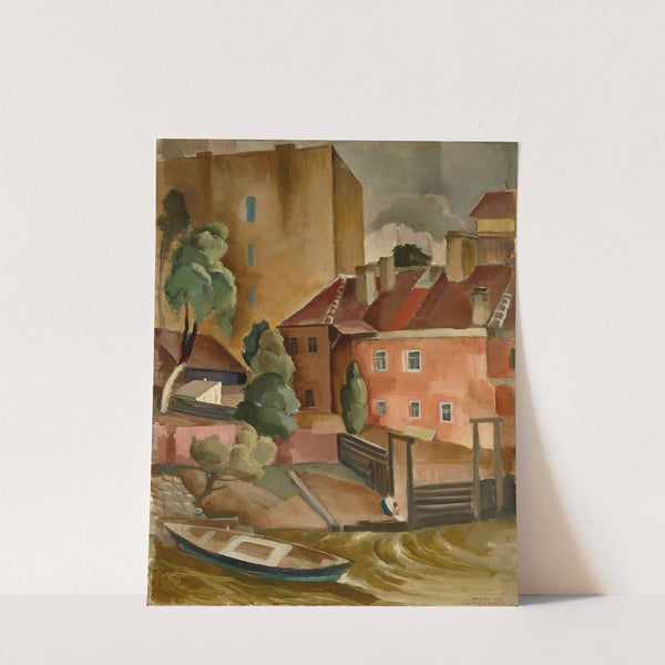 City (1932) by Michał Rouba