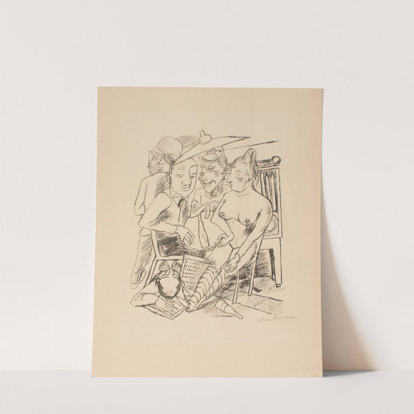 City Night (1920) by Max Beckmann