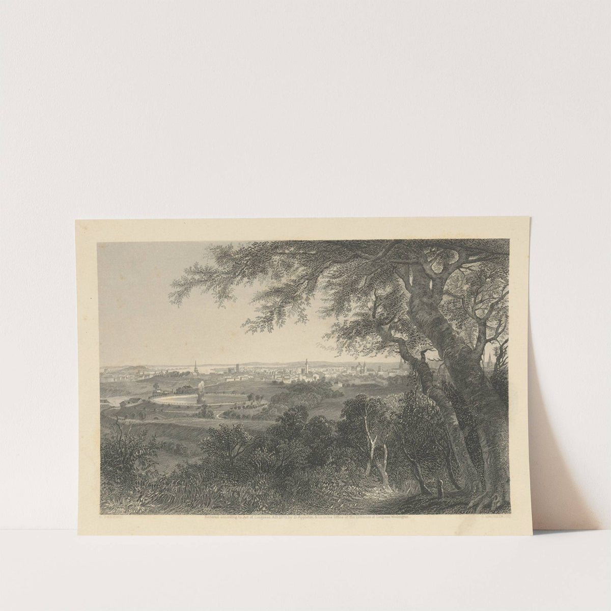 City of Baltimore (From Druid Hill Park) (1876) by Robert Hinshelwood