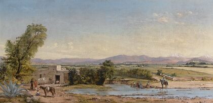 City of Mexico from the Hacienda de los Morales
