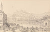 City of Verona and Castle of San Pietro from another bridge