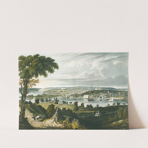 City of Washington from beyond the Navy Yard by William James Bennett