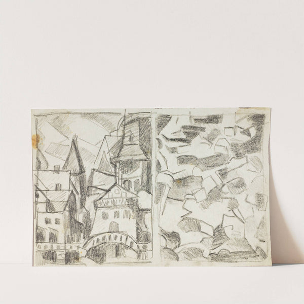 City Scene–Abstract by Carl Newman