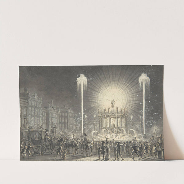 City Square with Fireworks by Dirk Langendijk