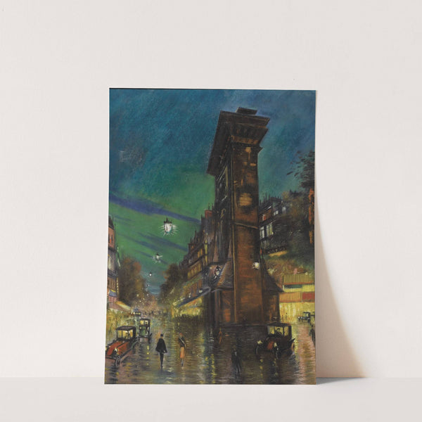 Cityscape by Konstantin Alexeevich Korovin