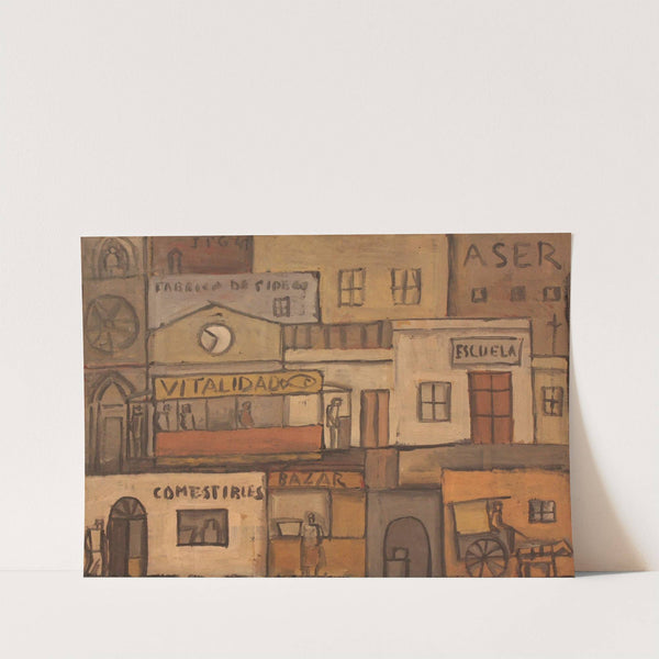 Ciudad by Joaquín Torres-García