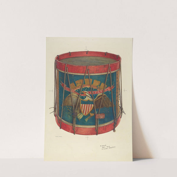 Civil War Drum by Wayne White