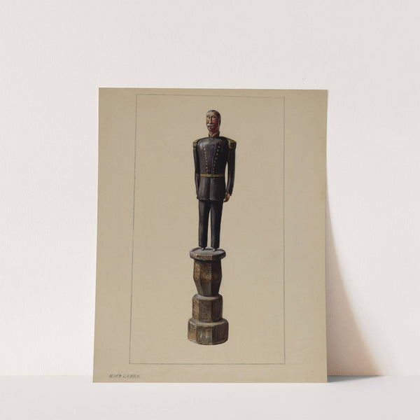 Civil War General (c. 1940) by Mina Lowry