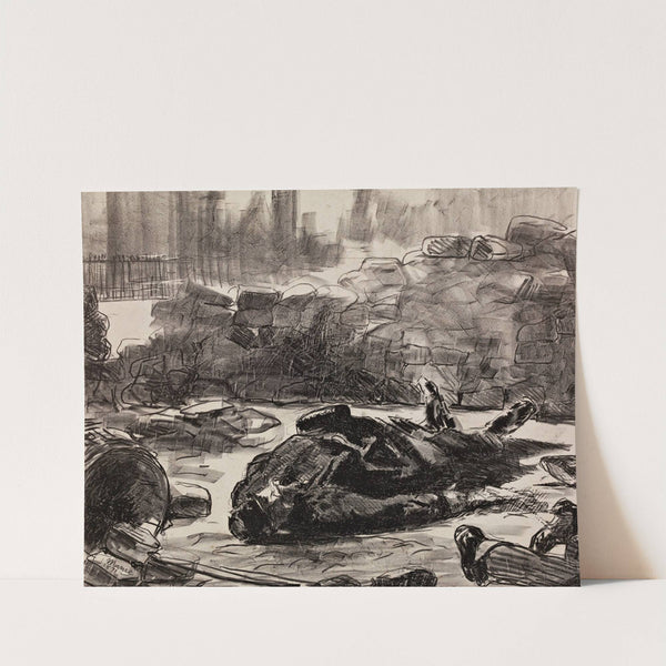 Civil War (Guerre civile) (1871) by Édouard Manet