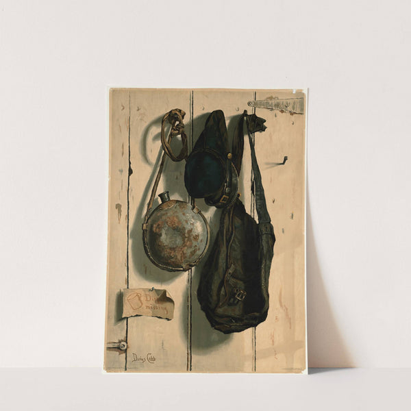 Civil War trompe l'oeil by Darius Cobb