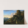 Civitella (Evening) by Adrian Ludwig Richter