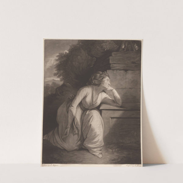 Clara at the tomb of Eloisa (1786) by John Hoppner