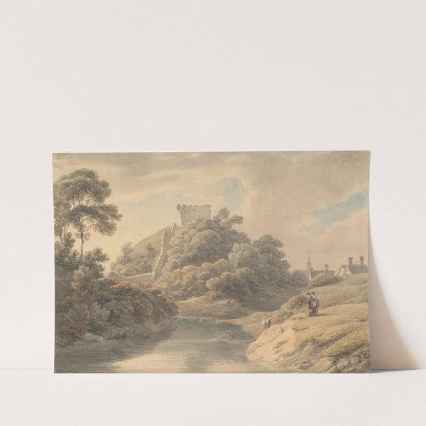 Clare Castle, Suffolk by Michael Angelo Rooker