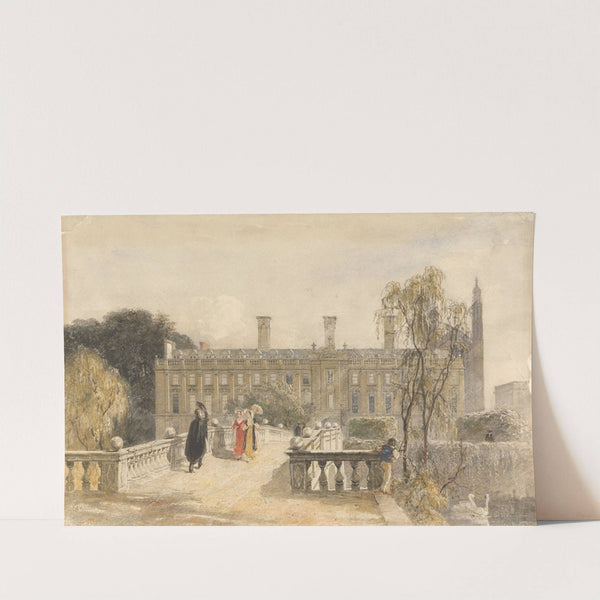 Clare College, Cambridge by George-Haydock Dodgson