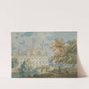 Clare Hall and King’s College Chapel, Cambridge, from the Banks of the River Cam by Joseph Mallord William Turner