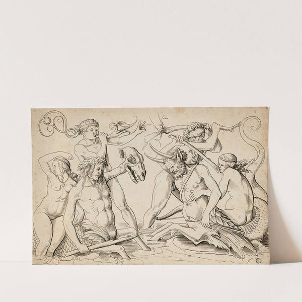 Clash of the Sea Gods by Urs Graf