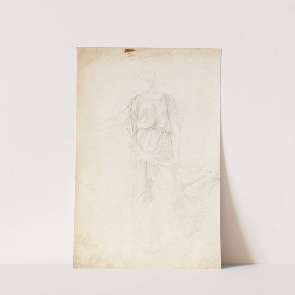 Classical Figure by Sir Edward Coley Burne-Jones
