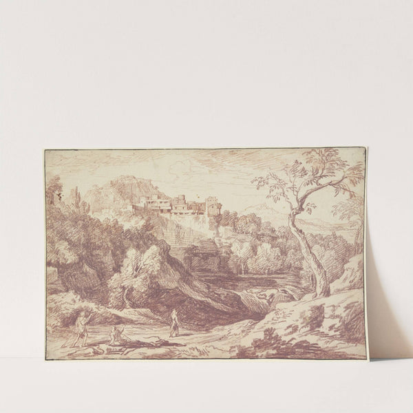 Classical landscape by Gaspard Dughet