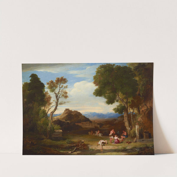 Classical landscape by Charles Lock Eastlake