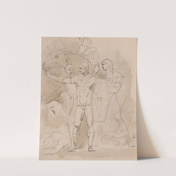 Classical Military Subject (1770–80) by William Hamilton